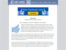 Tablet Screenshot of get-likes.com